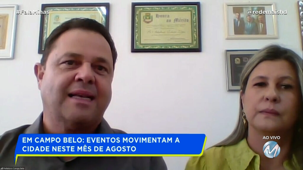 EM CAMPO BELO: EVENTOS MOVIMENTAM A CIDADE NESTE MÊS DE AGOSTO