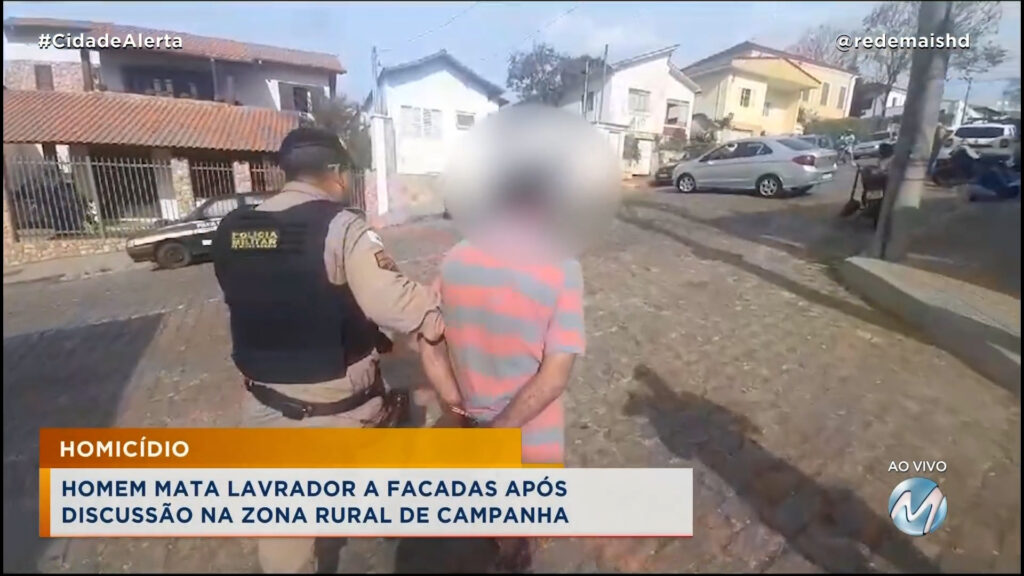 LAVRADOR É MORTO A FACADAS APÓS DISCUSSÃO