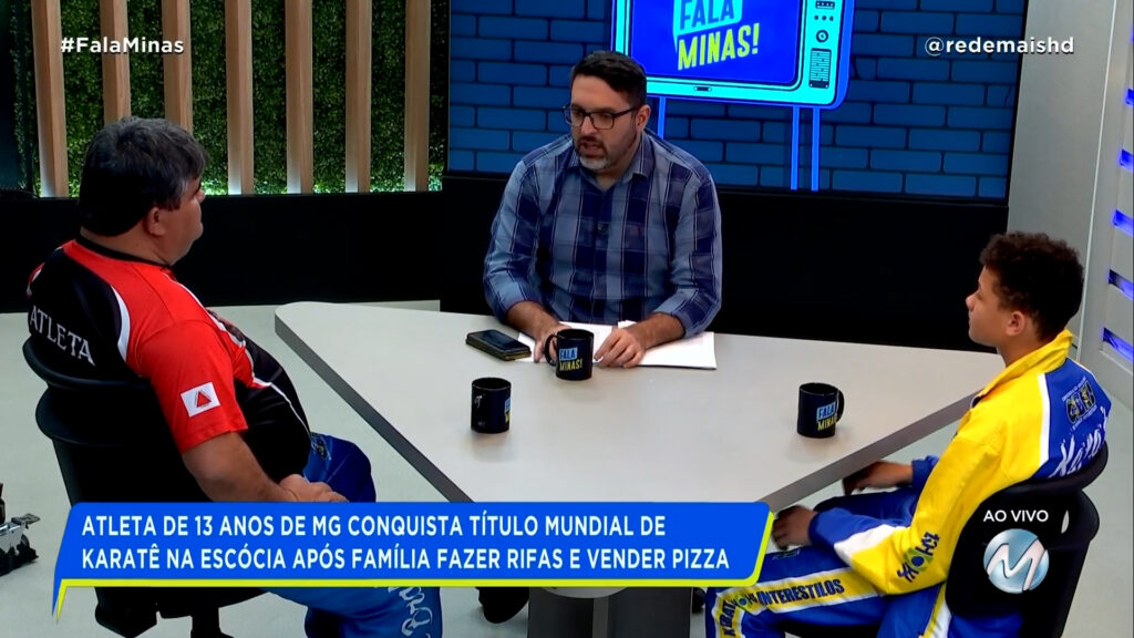 ATLETA DE 13 ANOS DE MG CONQUISTA TÍTULO MUNDIAL DE KARATÊ APÓS FAMÍLIA FAZER RIFAS E VENDER PIZZA