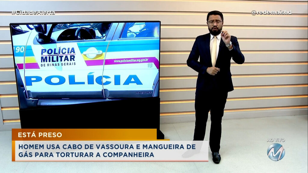 SUSPEITOU DE TRAIÇÃO: HOMEM USA CABO DE VASSOURA E MANGUEIRA DE GÁS PARA TORTURAR A COMPANHEIRA