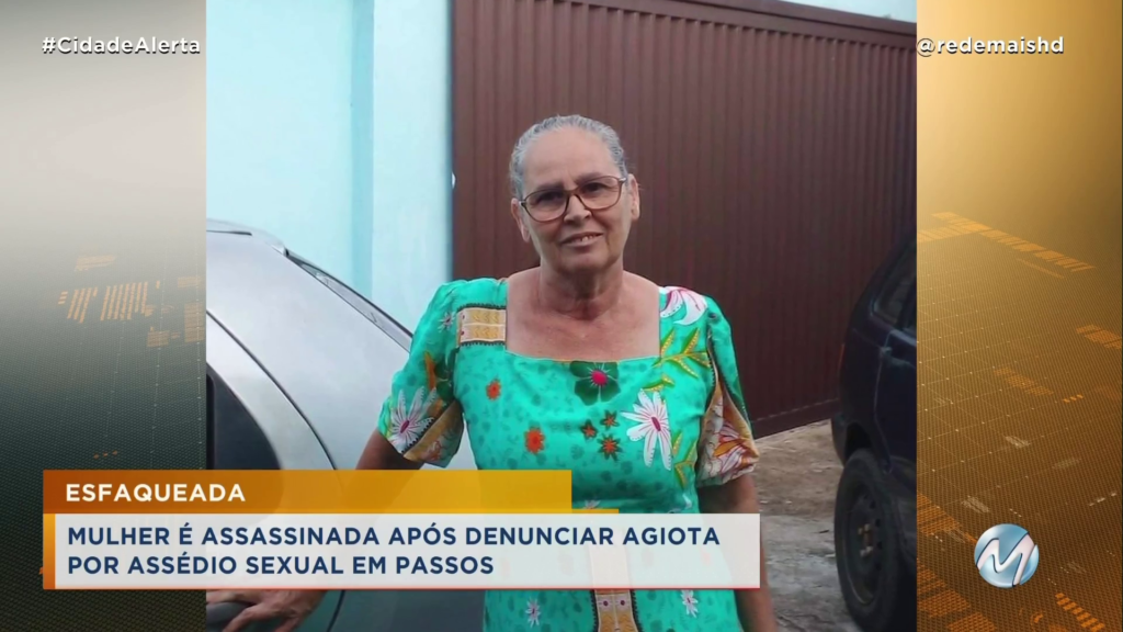 MULHER É ASSASSINADA APÓS DENUNCIAR HOMEM QUE TERIA ASSEDIADO A SOBRINHA DELA