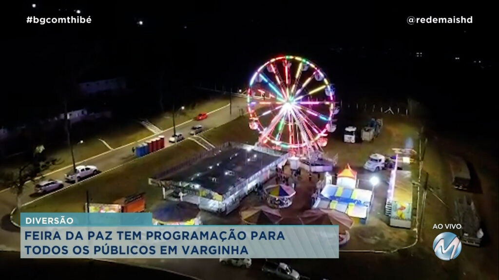 28ª FEIRA DA PAZ COMEÇA HOJE EM VARGINHA