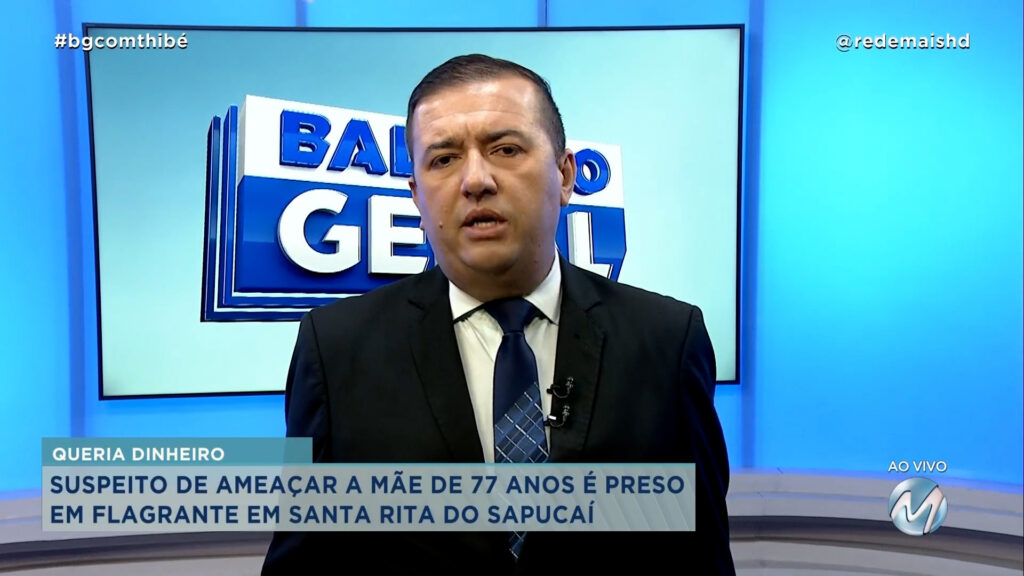 QUERIA DINHEIRO: SUSPEITO DE AMEAÇAR MÃE DE 77 ANOS É PRESO EM SANTA RITA DO SAPUCAÍ