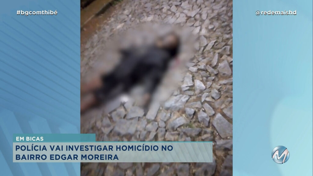 HOMEM É MORTO A TIROS EM BICAS