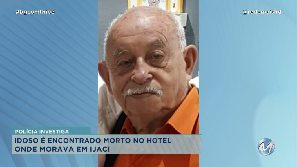 FOI ESTRANGULADO: IDOSO É ENCONTRADO MORTO NO HOTEL ONDE MORAVA EM IJACI