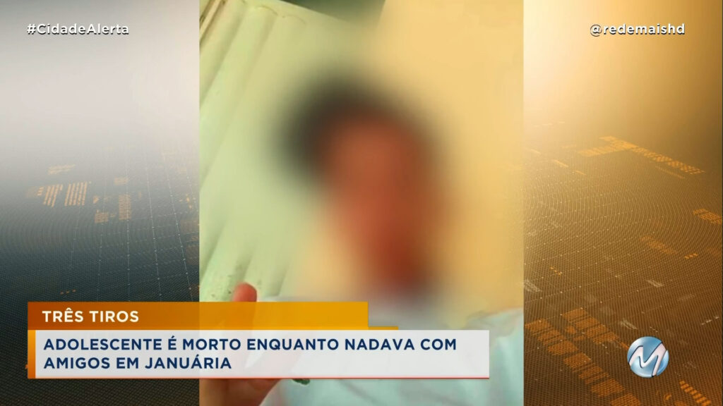 ADOLESCENTE É MORTO ENQUANTO NADAVA COM AMIGOS