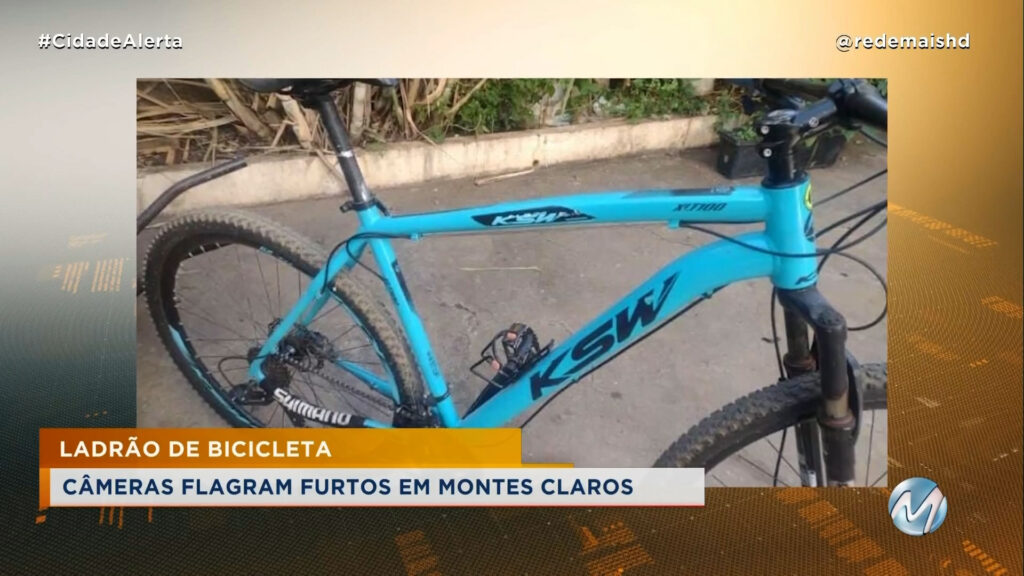 VÁRIOS FURTOS DE BICICLETA SÃO REGISTRADOS EM MONTES CLAROS