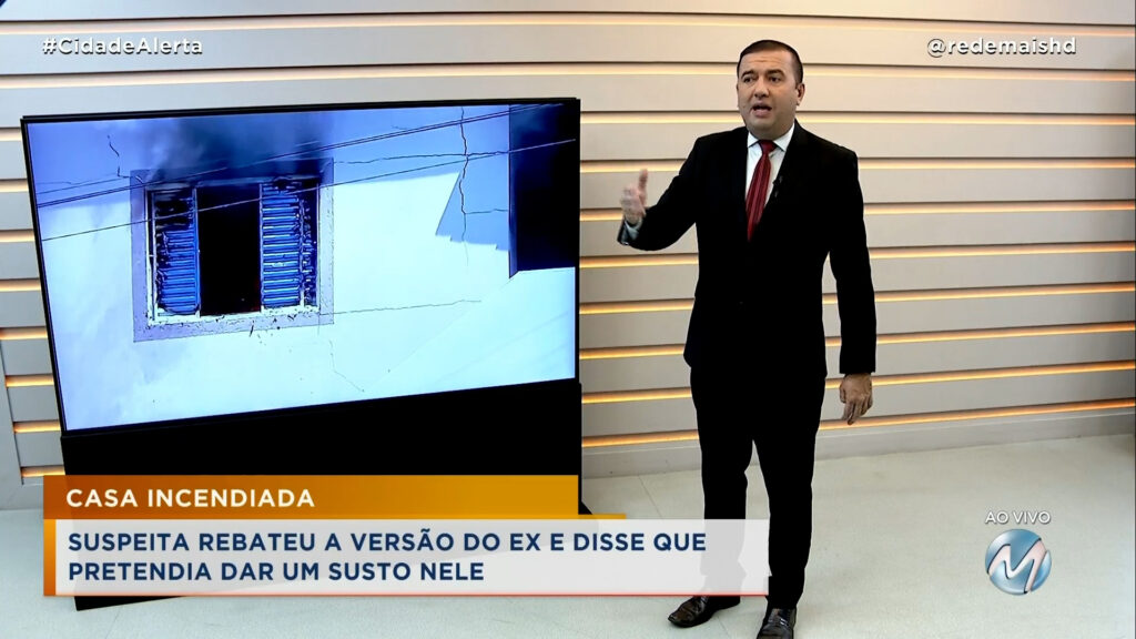 MULHER INCENDEIA CASA DO EX POR NÃO ACEITAR O FIM DO RELACIONAMENTO