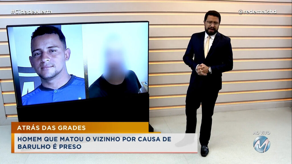 ATRÁS DAS GRADES: HOMEM QUE MATOU O VIZINHO POR CAUSA DE BARULHO É PRESO