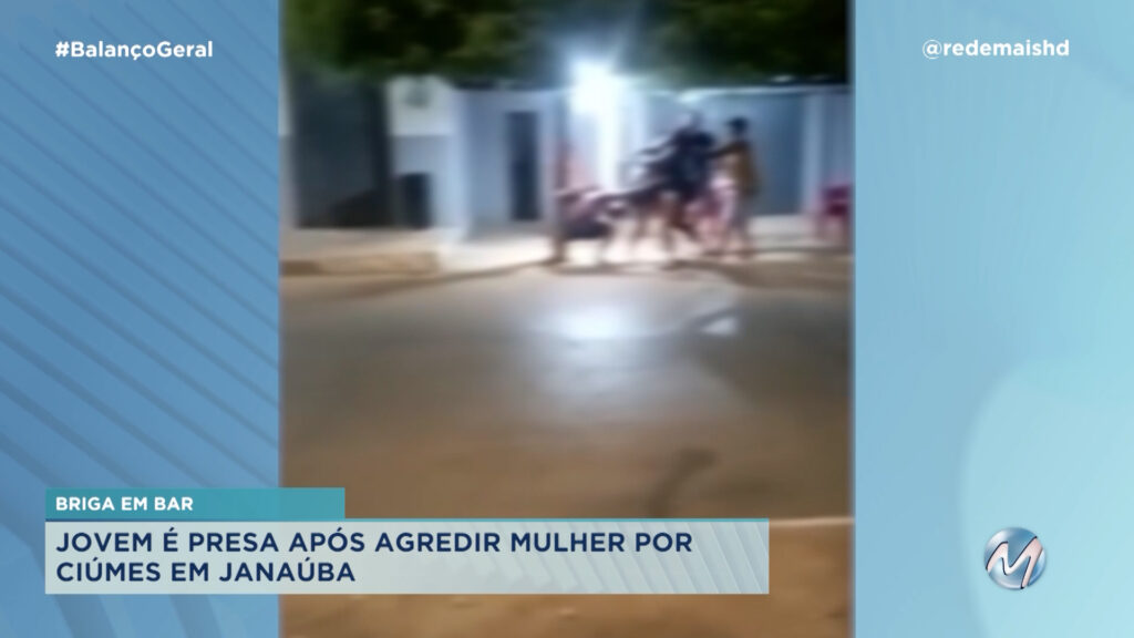 BRIGA EM BAR: JOVEM É PRESA APÓS BATER EM OUTRA MULHER EM JANAÚBA