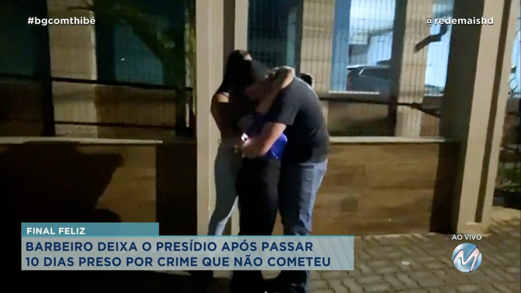 BARBEIRO DEIXA O PRESÍDIO APÓS PASSAR 10 DIAS PRESO POR CRIME QUE NÃO COMETEU