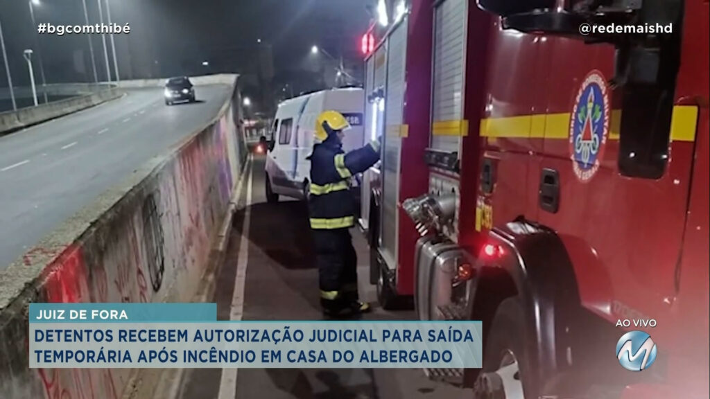 DETENTOS RECEBEM AUTORIZAÇÃO JUDICIAL PARA SAÍDA TEMPORÁRIA APÓS INCÊNDIO EM CASA DO ALBERGADO