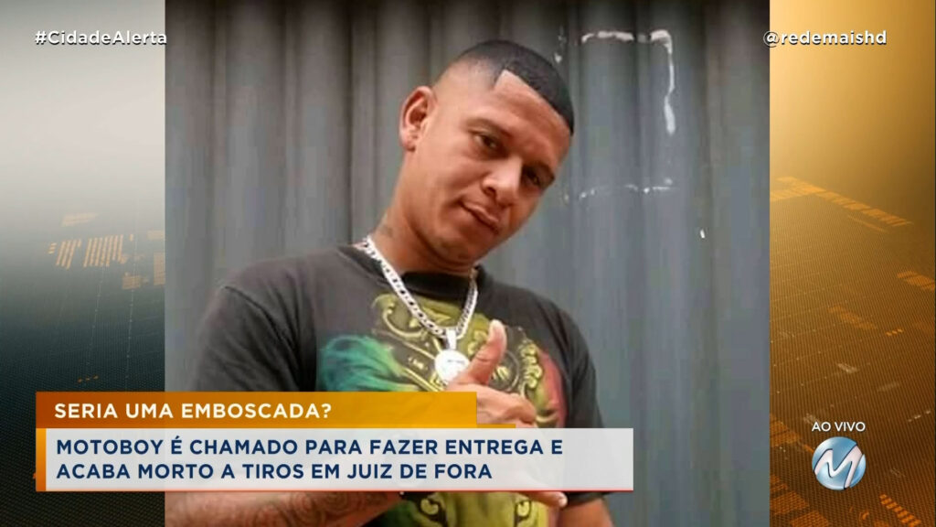 SERIA UMA EMBOSCADA?: MOTOBOY É CHAMADO PARA FAZER ENTREGA E ACABA MORTO A TIROS EM JUIZ DE FORA