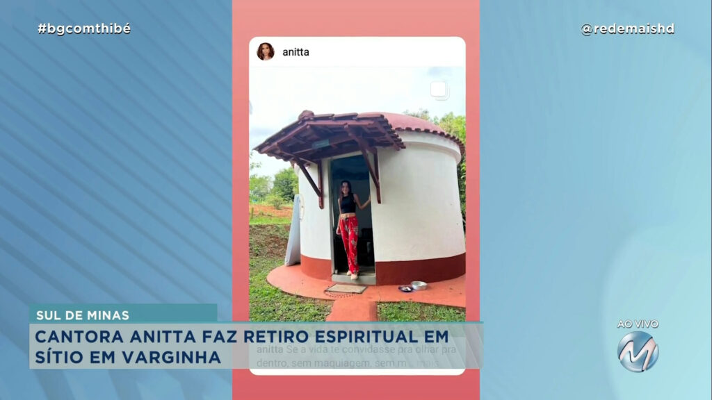 CANTORA ANITTA PARTICIPA DE RETIRO ESPIRITUAL EM VARGINHA