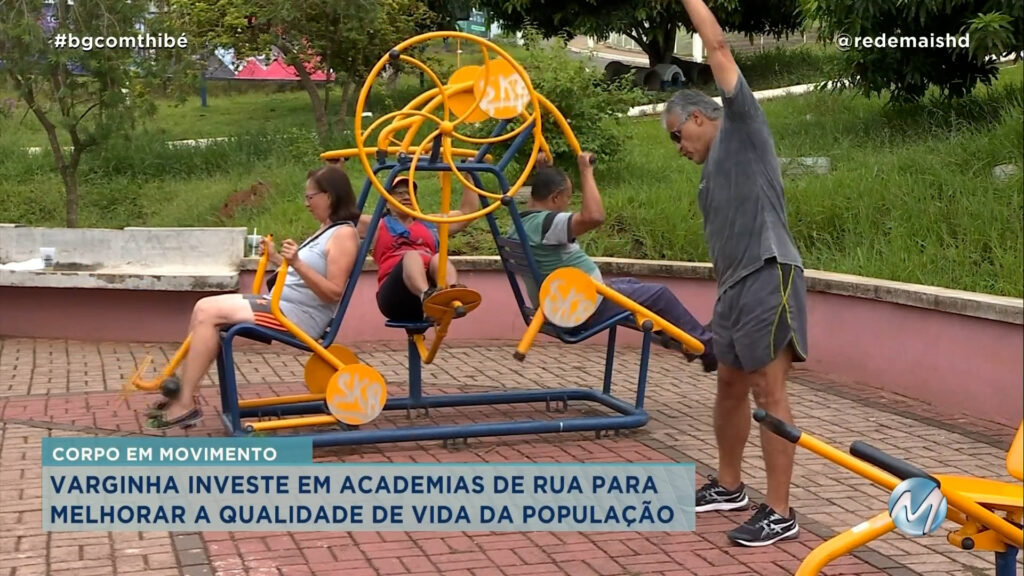 MAIS SAÚDE E LAZER: PREFEITURA DE VARGINHA INVESTE EM ACADEMIAS DE RUA