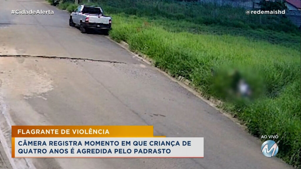 REVOLTANTE: HOMEM É FLAGRADO AGREDINDO O ENTEADO DE APENAS QUATRO ANOS