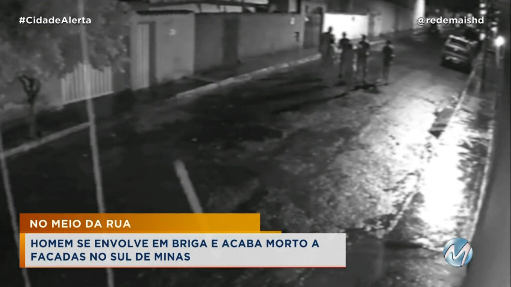 NO MEIO DA RUA: HOMEM SE ENVOLVE EM BRIGA E ACABA MORTO A FACADAS EM CÁSSIA