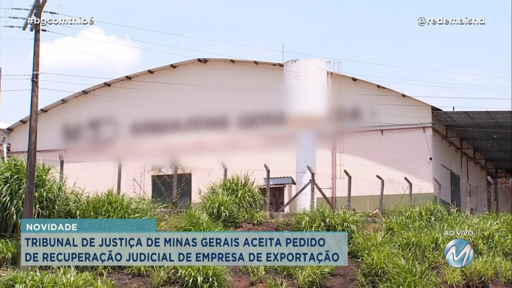 TRIBUNAL DE JUSTIÇA DE MINAS GERAIS ACEITA PEDIDO DE RECUPERAÇÃO JUDICIAL DE EMPRESA DE EXPORTAÇÃO