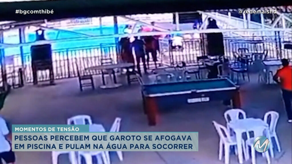 FLAGRANTE DE MOMENTOS DE TENSÃO: CRIANÇA SE AFOGA EM PISCINA DE SÍTIO EM EXTREMA