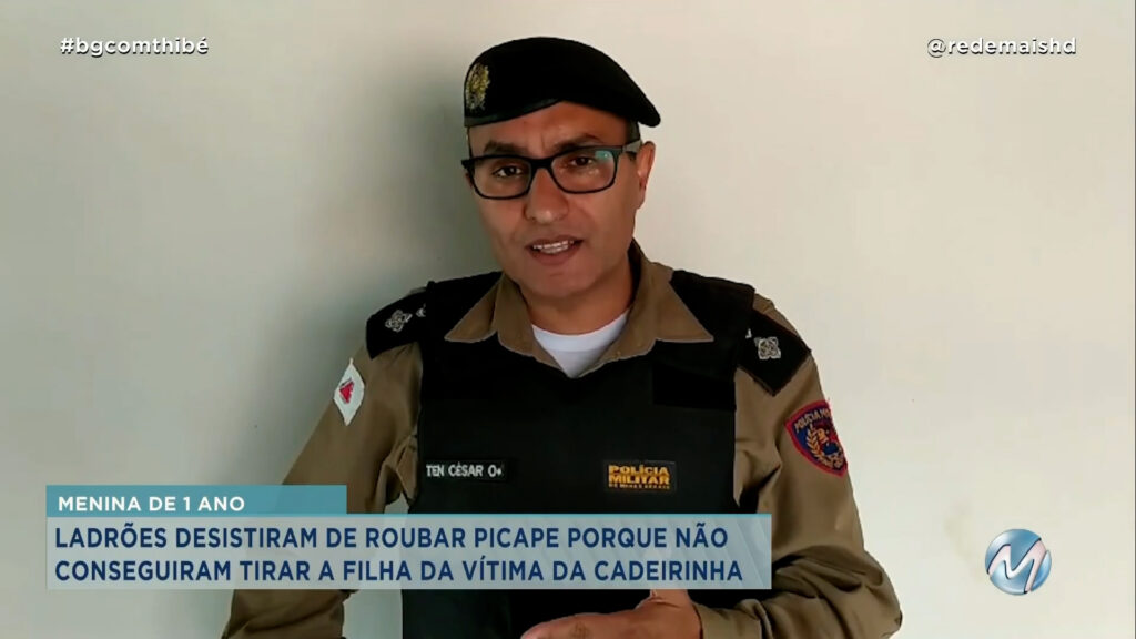 LADRÕES DESISTEM DE ROUBAR PICAPE PORQUE NÃO CONSEGUIRAM TIRAR A FILHA DA VÍTIMA DE CADEIRINHA