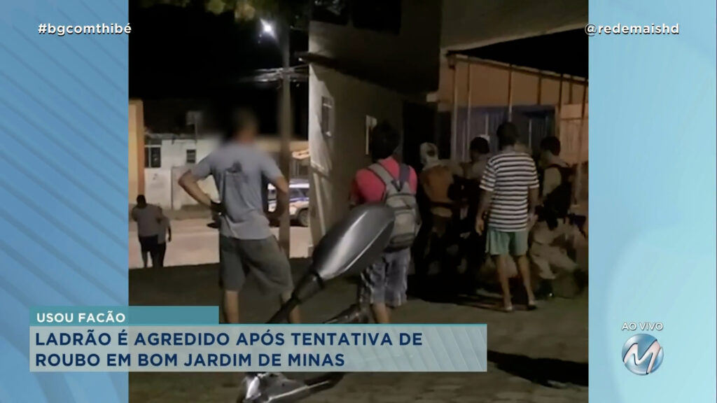 TIO E SOBRINHO SÃO ATACADOS POR LADRÃO DURANTE TENTATIVA DE ROUBO NO SUL DE MINAS