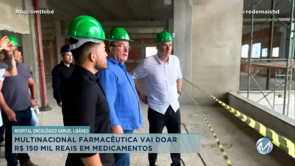 DEPUTADO FEDERAL VISITA POUSO ALEGRE E ACOMPANHA ANDAMENTO DA OBRA DO HOSPITAL ONCOLÓGICO SAMUEL LIBÂNIO