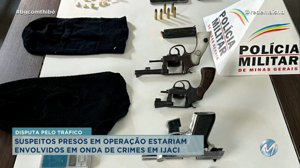 POLÍCIA CIVIL PRENDE CINCO SUSPEITOS DE PARTICIPAÇÃO EM ORGANIZAÇÃO CRIMINOSA EM IJACI