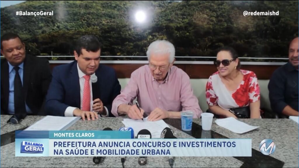 PREFEITURA ANUNCIA CONCURSO E INVESTIMENTOS NA SAÚDE E MOBILIDADE URBANA