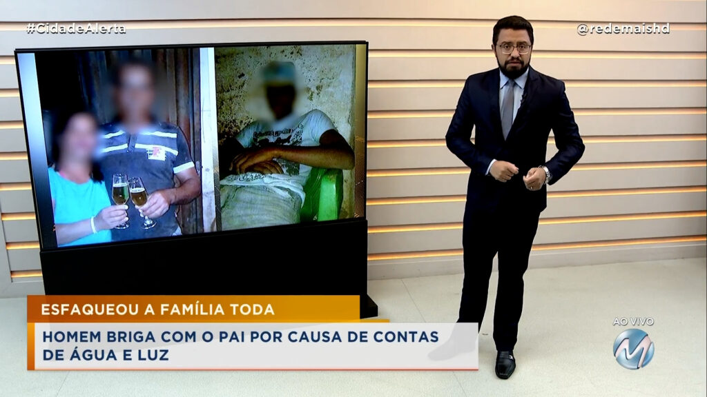 NÃO PAGOU AS CONTAS DA CASA: REVOLTADO COM COBRANÇA DO PAI, HOMEM PEGA CANIVETE E ATACA TODA A FAMÍLIA