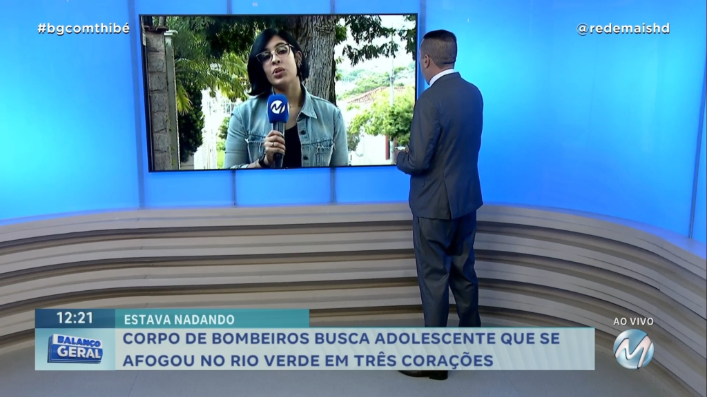 AFOGAMENTO: BOMBEIROS BUSCAM ADOLESCENTE NO RIO VERDE EM TRÊS CORAÇÕES