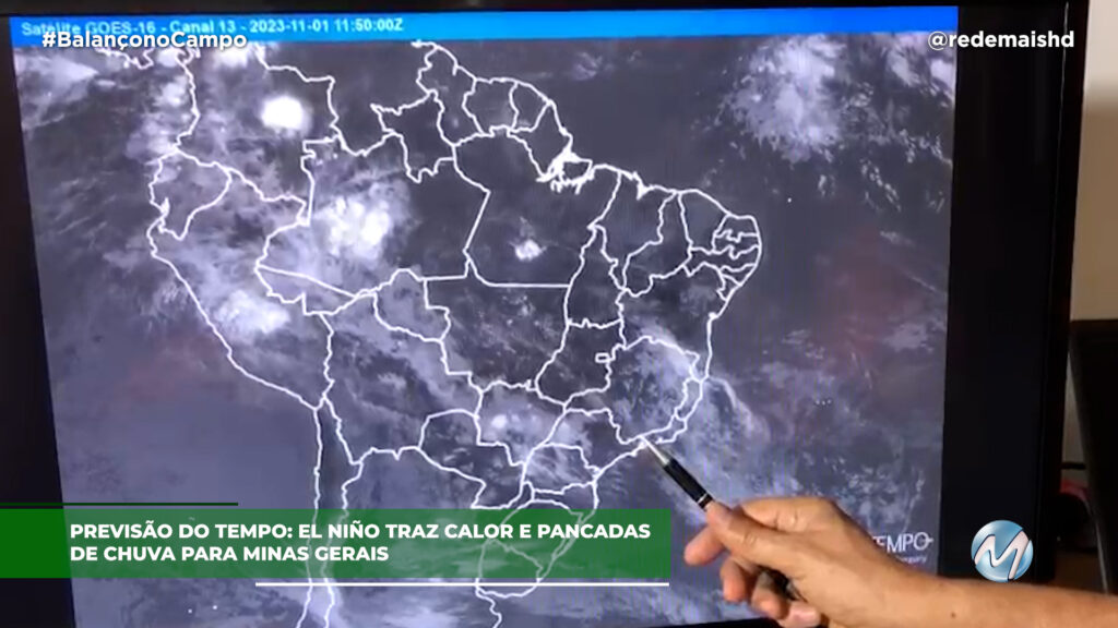 PREVISÃO DO TEMPO: EL NIÑO TRAZ CALOR E PANCADAS DE CHUVA