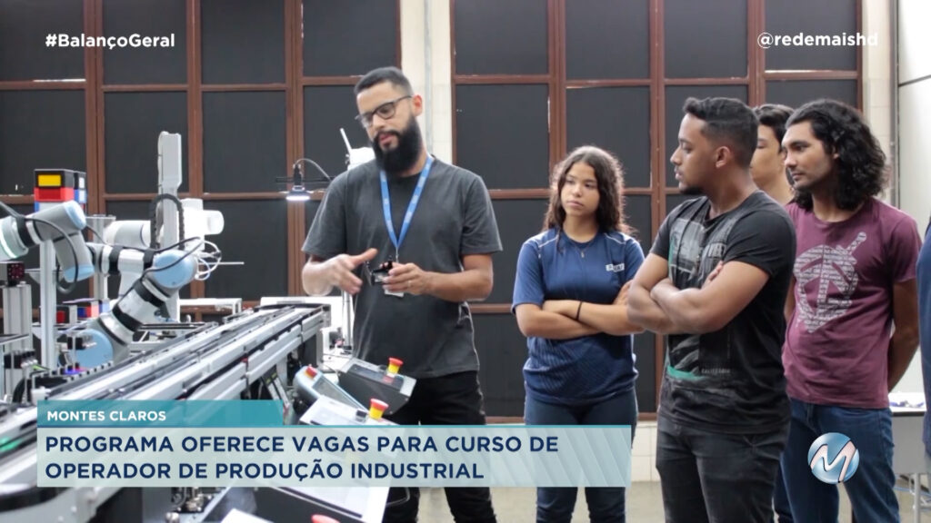 PROGRAMA OFERECE VAGAS PARA CURSO DE OPERADOR DE PRODUÇÃO INDUSTRIAL EM MONTES CLAROS