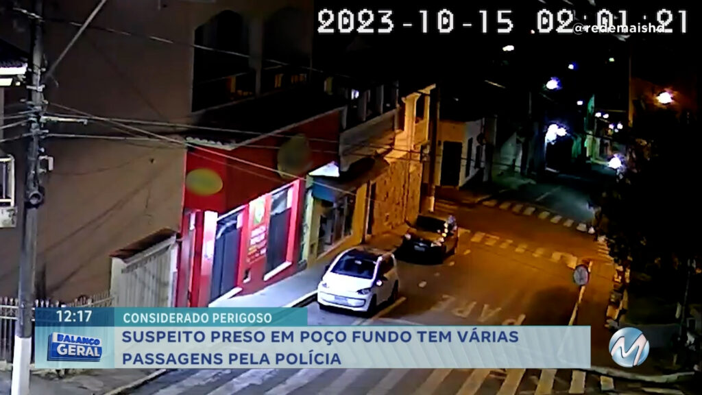 HOMEM INVESTIGADO POR TENTATIVA DE HOMICÍDIO ACABA PRESO EM FLAGRANTE POR TRÁFICO EM POÇO FUNDO