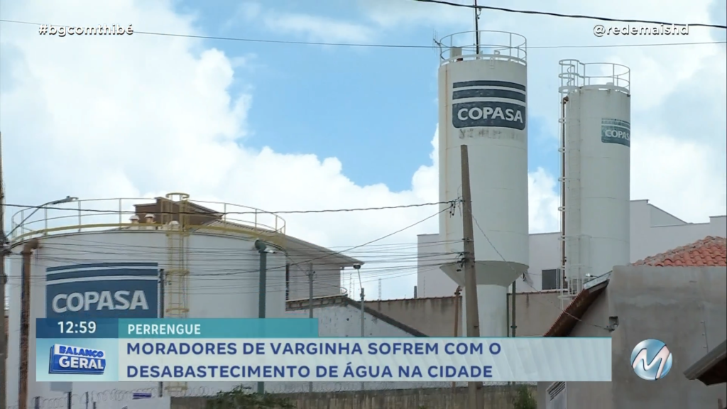 FALTA DE ÁGUA : MORADORES RECLAMAM DE DESABASTECIMENTO EM VARGINHA