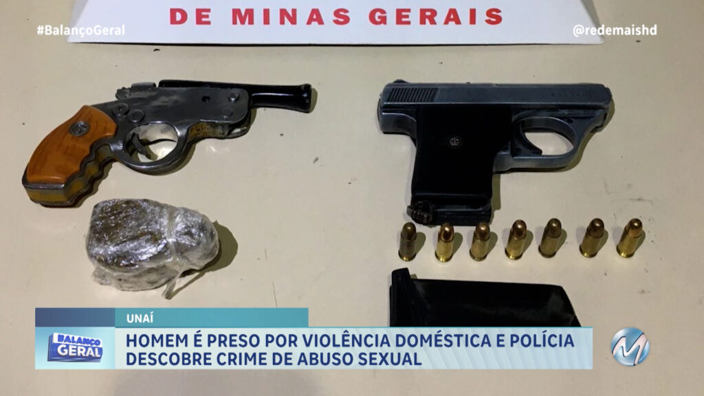 HOMEM É PRESO POR VIOLÊNCIA DOMÉSTICA E POLÍCIA DESCOBRE CRIME DE ABUSO SEXUAL EM UNAÍ