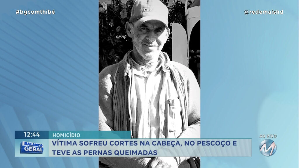 IDOSO É ASSASSINADO A GOLPES DE MACHADO NA ZONA RURAL DE VIRGÍNIA