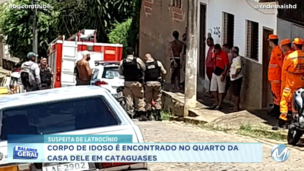 IDOSO É ENCONTRADO MORTO NO QUARTO DA CASA DELE EM CATAGUASES