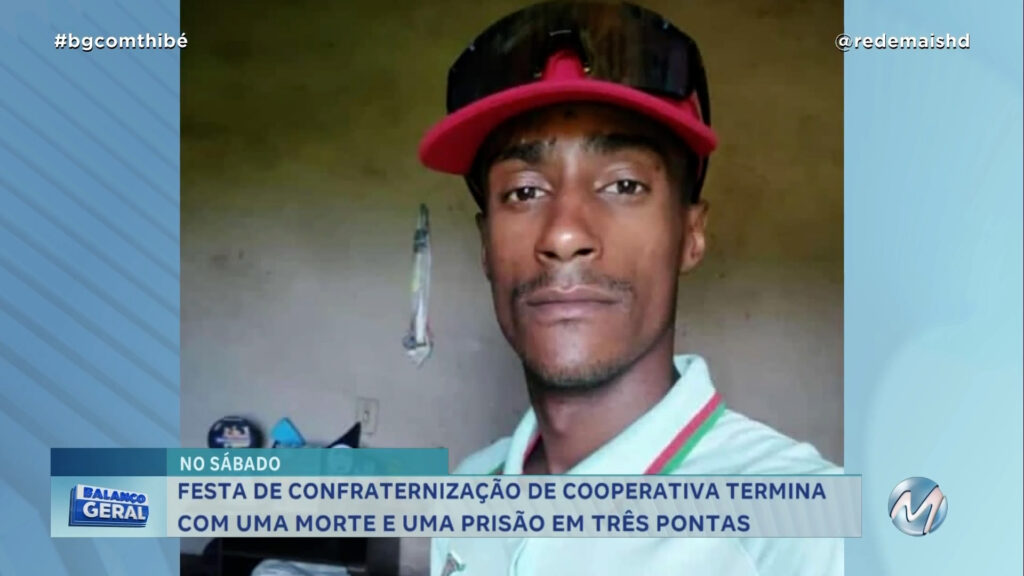 HOMEM É MORTO DURANTE FESTA DE CONFRATERNIZAÇÃO DE COOPERATIVA EM TRÊS PONTAS