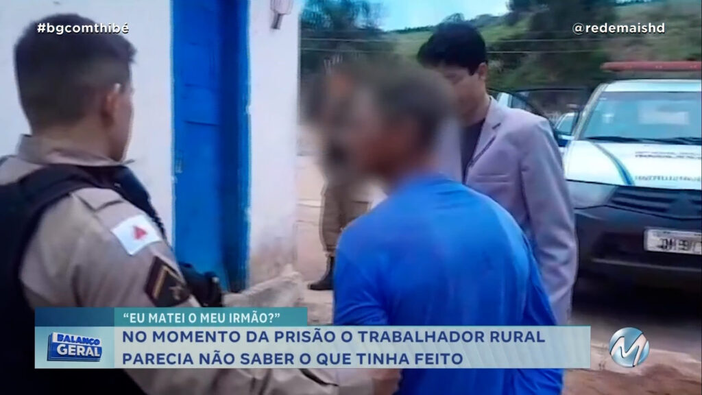 BRIGA ENTRE DOIS IRMÃOS ACABA COM UM MORTO E OUTRO PRESO EM TRÊS PONTAS