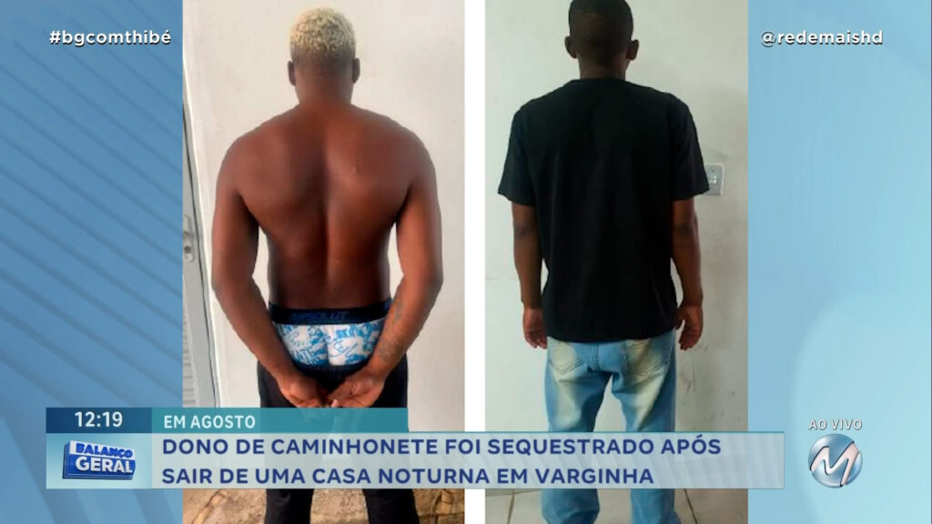 DOIS HOMENS SÃO PRESOS EM TRÊS PONTAS SUSPEITOS DE CRIME EM VARGINHA