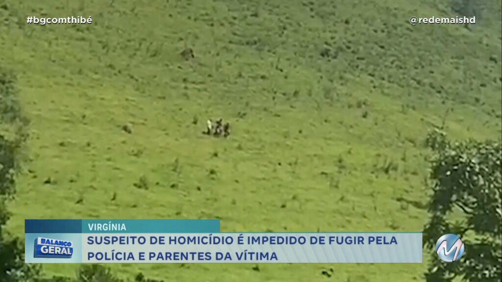 SUSPEITO DE HOMICÍDIO É IMPEDIDO DE FUGIR EM VIRGÍNIA