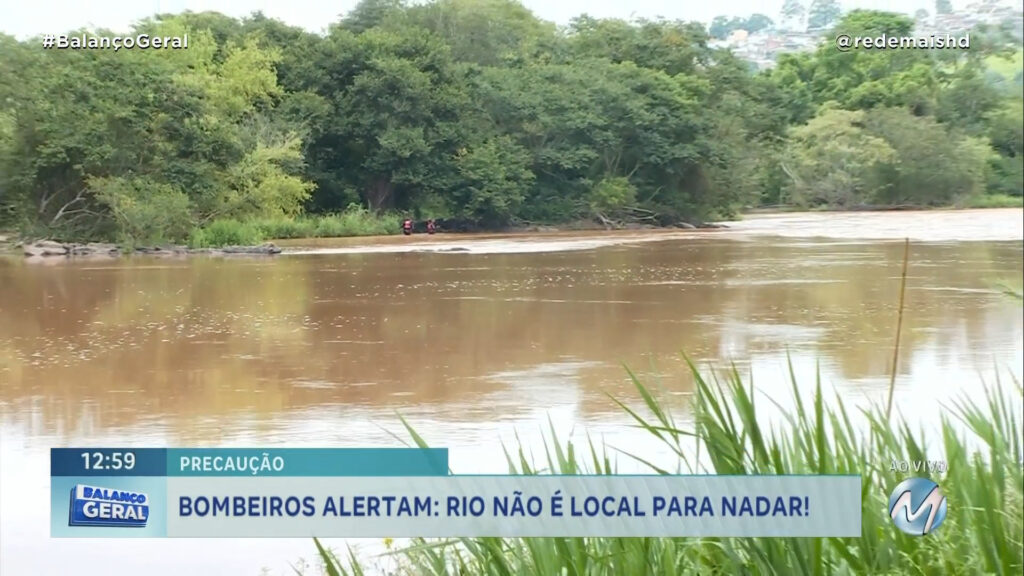 BOMBEIROS PROCURAM ADOLESCENTE QUE SUMIU NO RIO VERDE EM VARGINHA