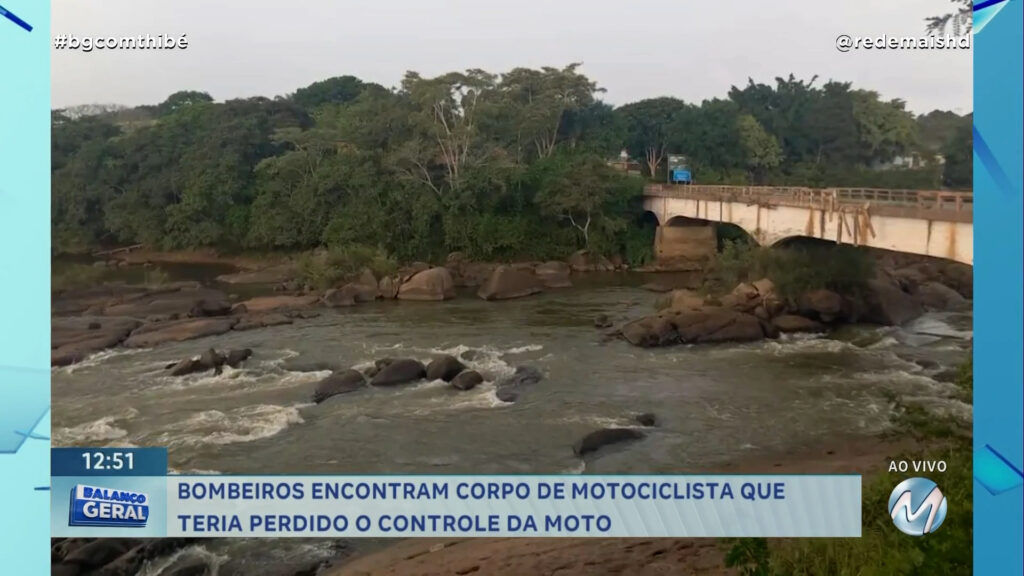 BOMBEIROS ENCONTRAM CORPO DE MOTOCICLISTA QUE CAIU DE PONTE EM ITUTINGA