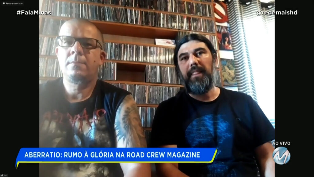 ABERRATIO: RUMO À GLÓRIA NA ROAD CREW MAGAZINE