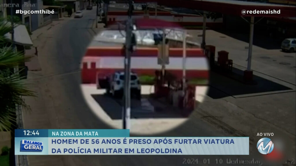 HOMEM ENGANA FRENTISTA E SE PASSA POR POLICIAL MILITAR PARA FURTAR VIATURA EM MG