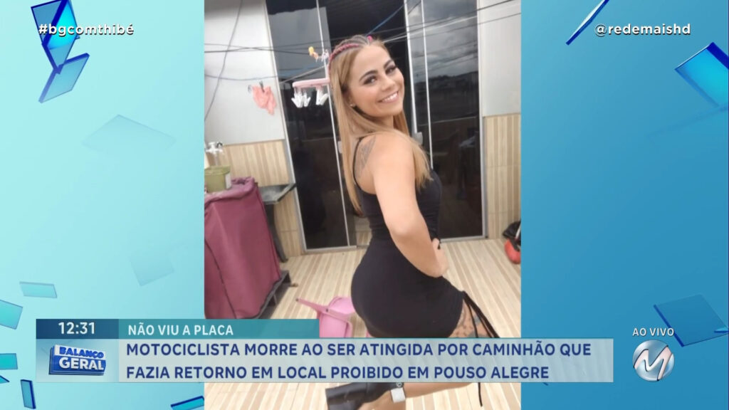 JOVEM MORRE AO SER ATINGIDA POR CAMINHÃO QUE FAZIA RETORNO EM LOCAL PROIBIDO