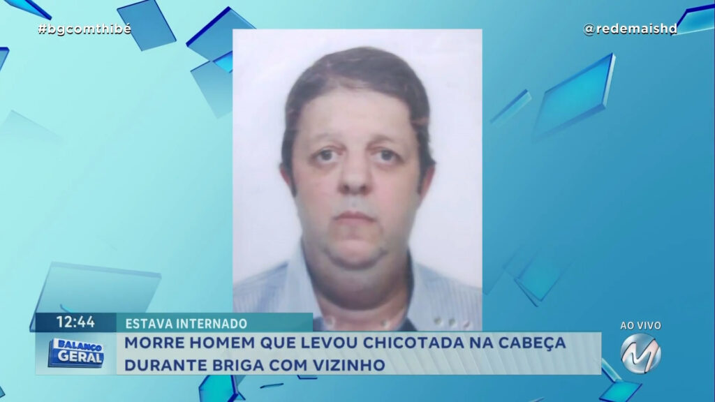 MORRE HOMEM QUE LEVOU CHICOTADA NA CABEÇA DURANTE BRIGA COM VIZINHO