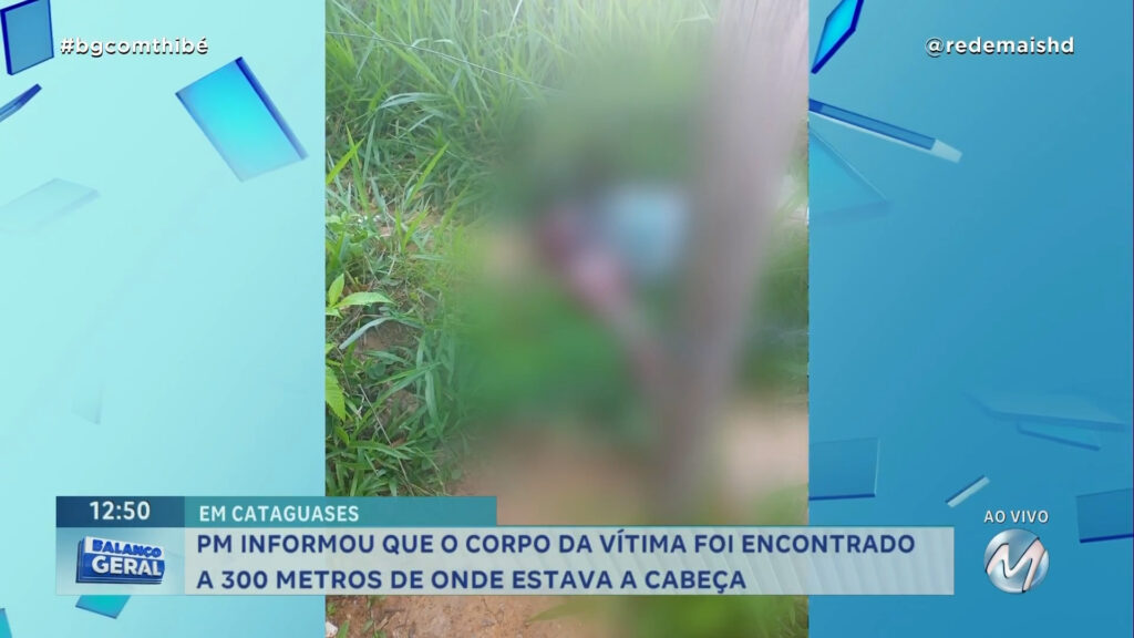 MORADORES DE BAIRRO EM CATAGUASES ENCONTRAM CABEÇA DE HOMEM EM BRINQUEDO DE PARQUINHO INFANTIL