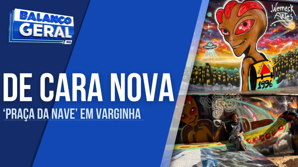 ‘PRAÇA DA NAVE’ EM VARGINHA GANHA NOVA IDENTIDADE VISUAL NAS MÃOS DE ARTISTAS LOCAIS