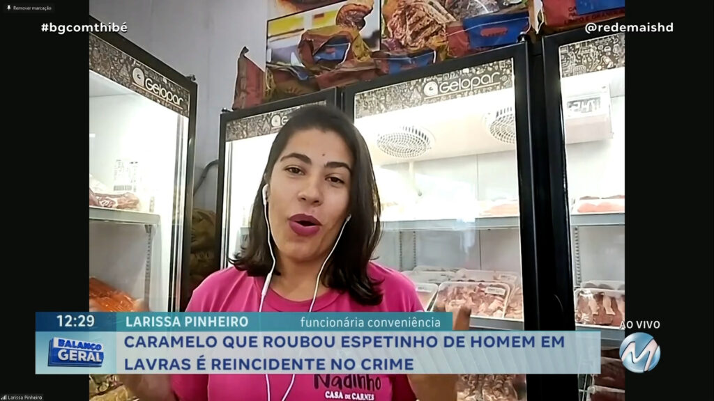 CARAMELO QUE ROUBOU ESPETINHO DE HOMEM EM LAVRAS É REINCIDENTE NO CRIME